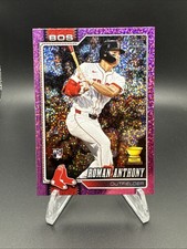 2026 Topps Series 1 Celebration Roman Anthony RC #189 Pink Confetti Red Sox