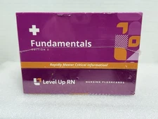 Brand New Sealed In Box Fundamentals Edition 3 Level Up RN Nursing Flash Cards