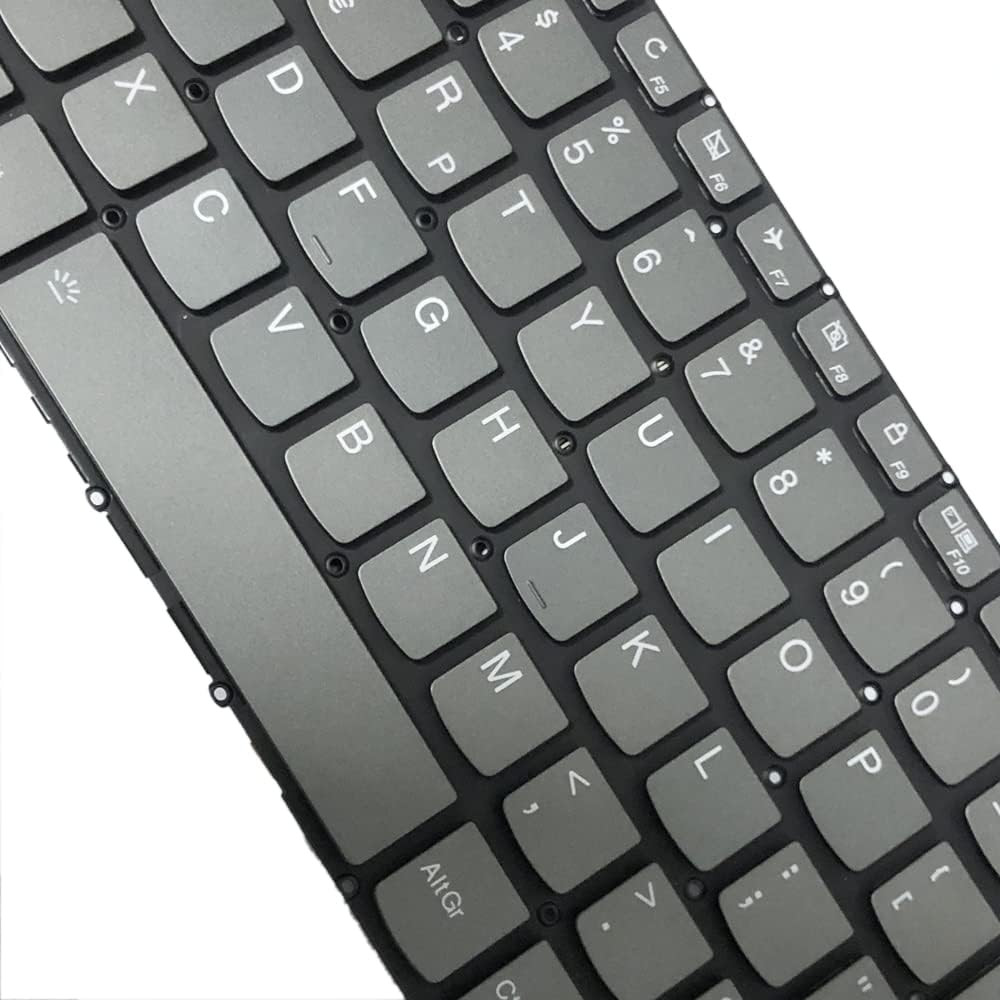 Laptop US Keyboard with Backlit Replacement for Lenovo Ideapad S340-15API S340-1
