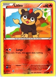 Litleo XY - Steam Siege Reverse Holo 22/114