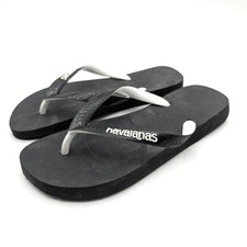 Havaianas Top Flip Flop Mix Thong Sandals Women's Black Size US9/10 EU41/42