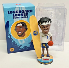 2024 Longboard Kevin Looney Santa Cruz Warriors SGA Bobblehead NIB