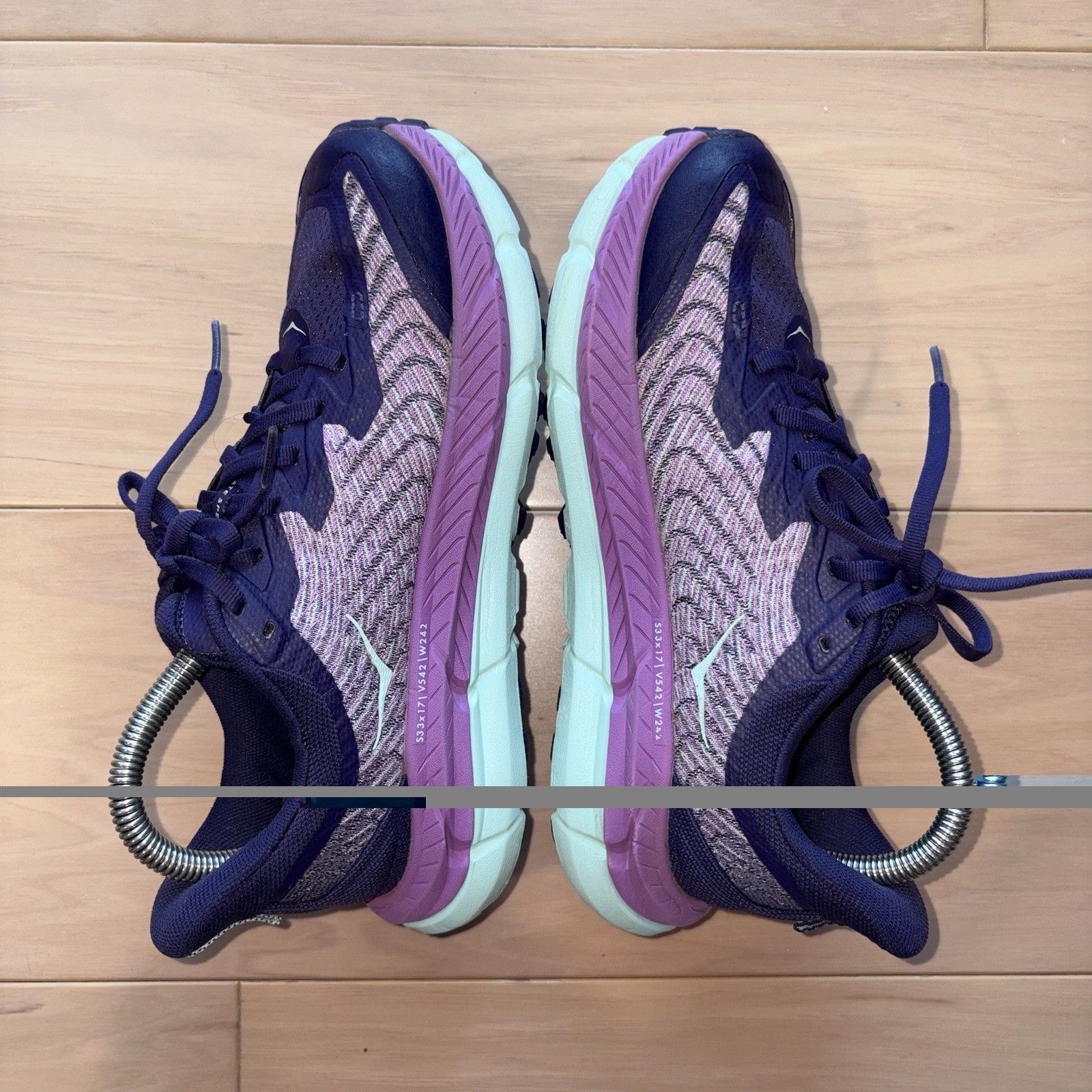 Hoka Mafate Speed 4 Womens Size 6.5 Purple Night Sky Trail Running Shoes thumbnail 2