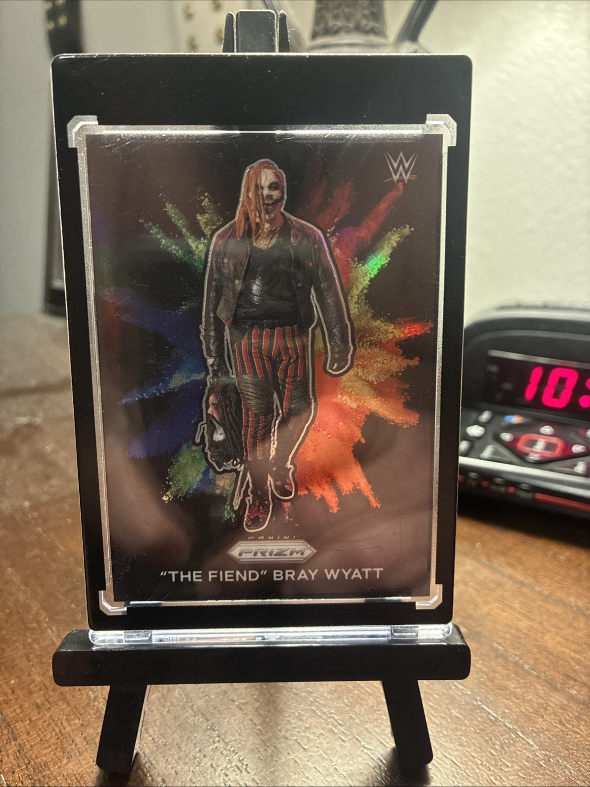 2024 Panini Prizm WWE - Black Color Blast Bray Wyatt #5 WOW beautiful card