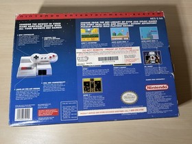 Consola de juegos Nintendo NES Control Deck Top Loader completa en caja como nueva