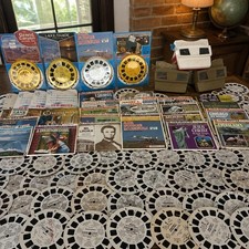 Vintage View-master Collection 200 Reels 3 Viewers - Disney Movies Birds