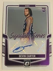 2025 Panini Devin Carter Topps Chrome Autographs (Raw)