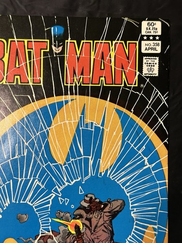 Batman #358 DC Comics (1983) 1st Cover Cameo Appearance of Killer Croc) - Picture 5 of 8