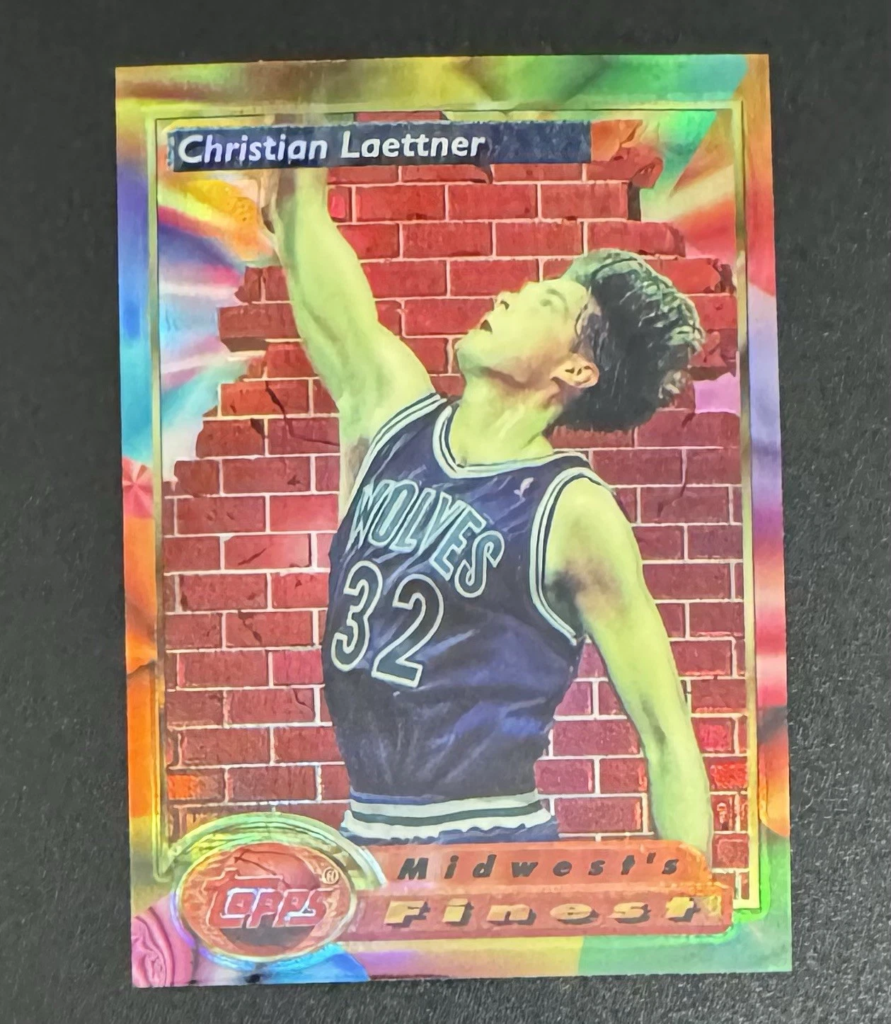 Christian Laettner trading card