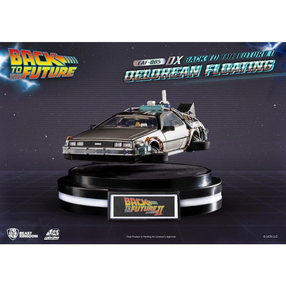 新品未使用 Kidslogic ML02 デロリアン Kids Logic Back to the Future Part II 1:20 Magnetic Floating