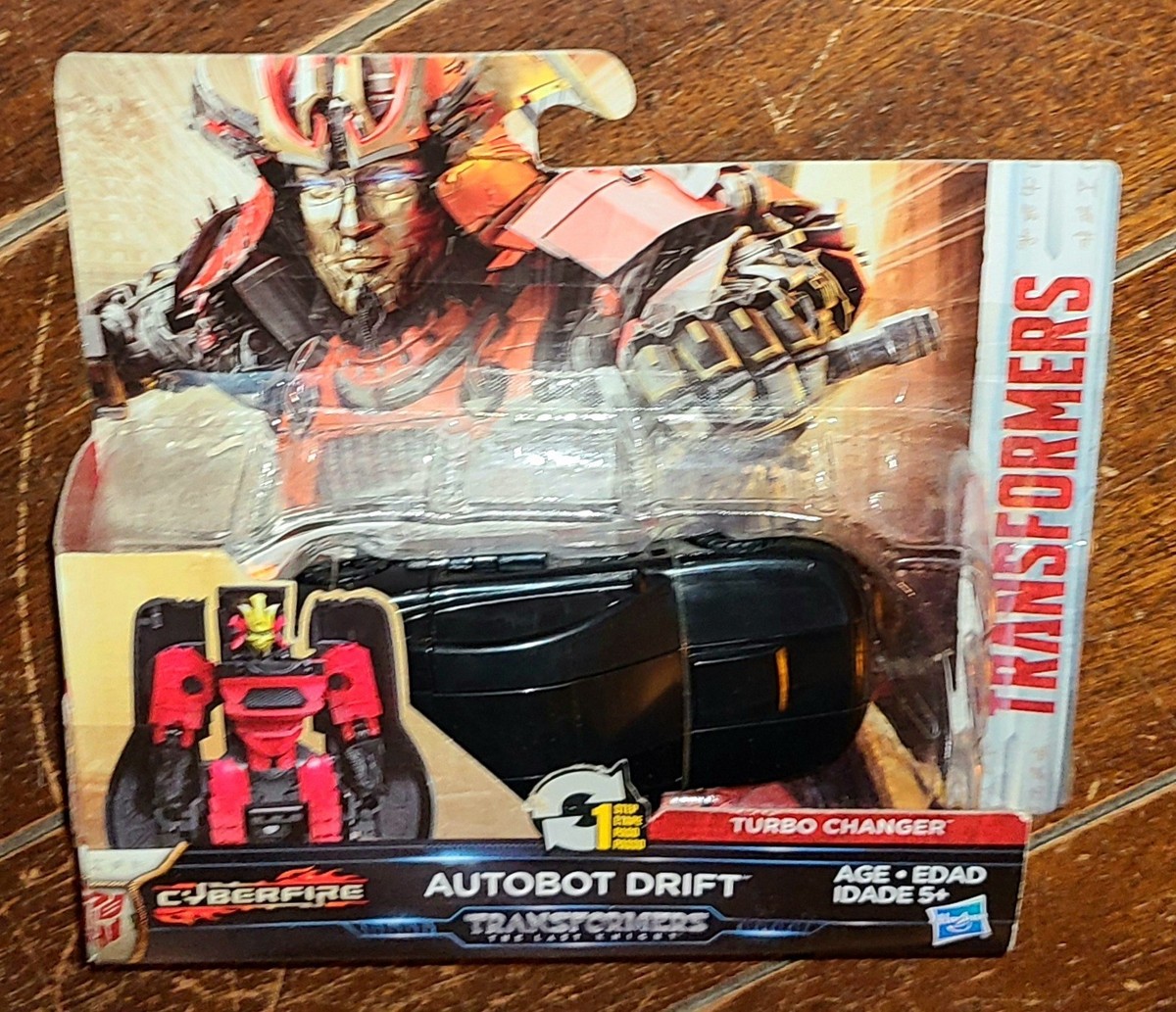 Transformers The Last Knight: Cyberfire (2016) AUTOBOT DRIFT Turbo Changer