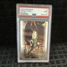 2003-04 Upper Deck LeBron James Box Set Rookie #4 PSA 9 Basketball