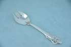 Wallace Grande Baroque Sterling Silver 5-1/2" Ice Cream Fork Spoon No Monogram