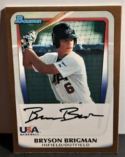 2011 Bryson Brigman Bowman Draft Picks & Prospects - Prospects Gold #BDPP93 