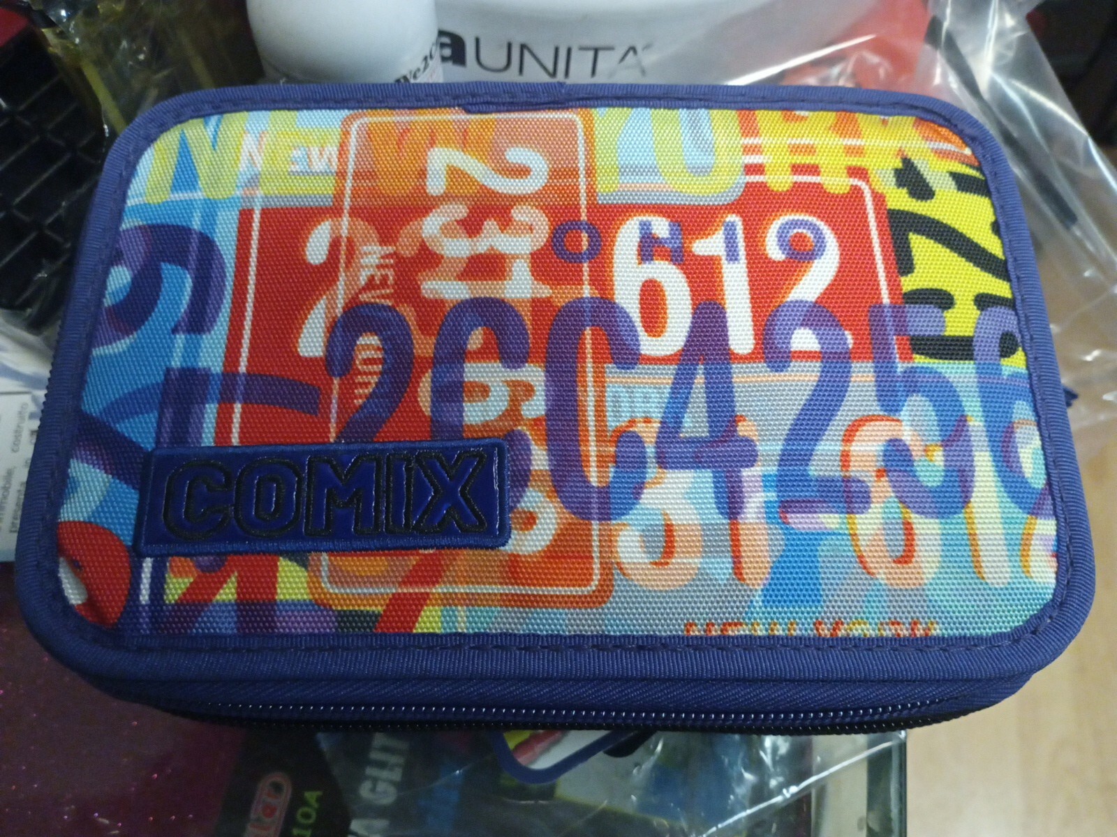 ASTUCCIO  Corredo 3 ZIP COMIX FLASH scuola Panini 2024