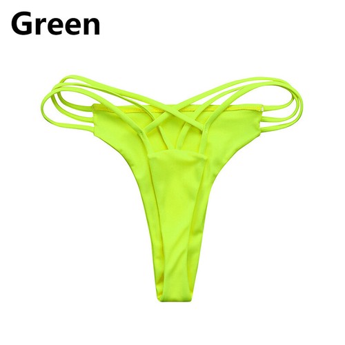 Traje de baño para mujer brasileña con parte inferior de bikini cuerda en G parte inferior S-XL - Imagen 15 de 15