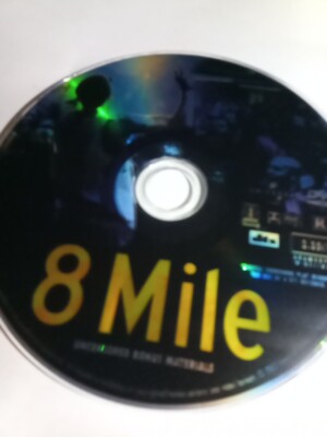 8 MILE DVD DISC ONLY USED TESTED FREESHIP NOTRACKING