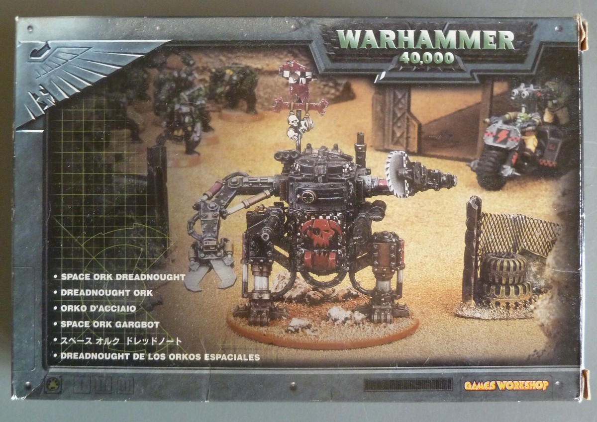 Warhammer 40K: Orks Space Ork Dreadnought (50-14) OOP NIB Metal | eBay