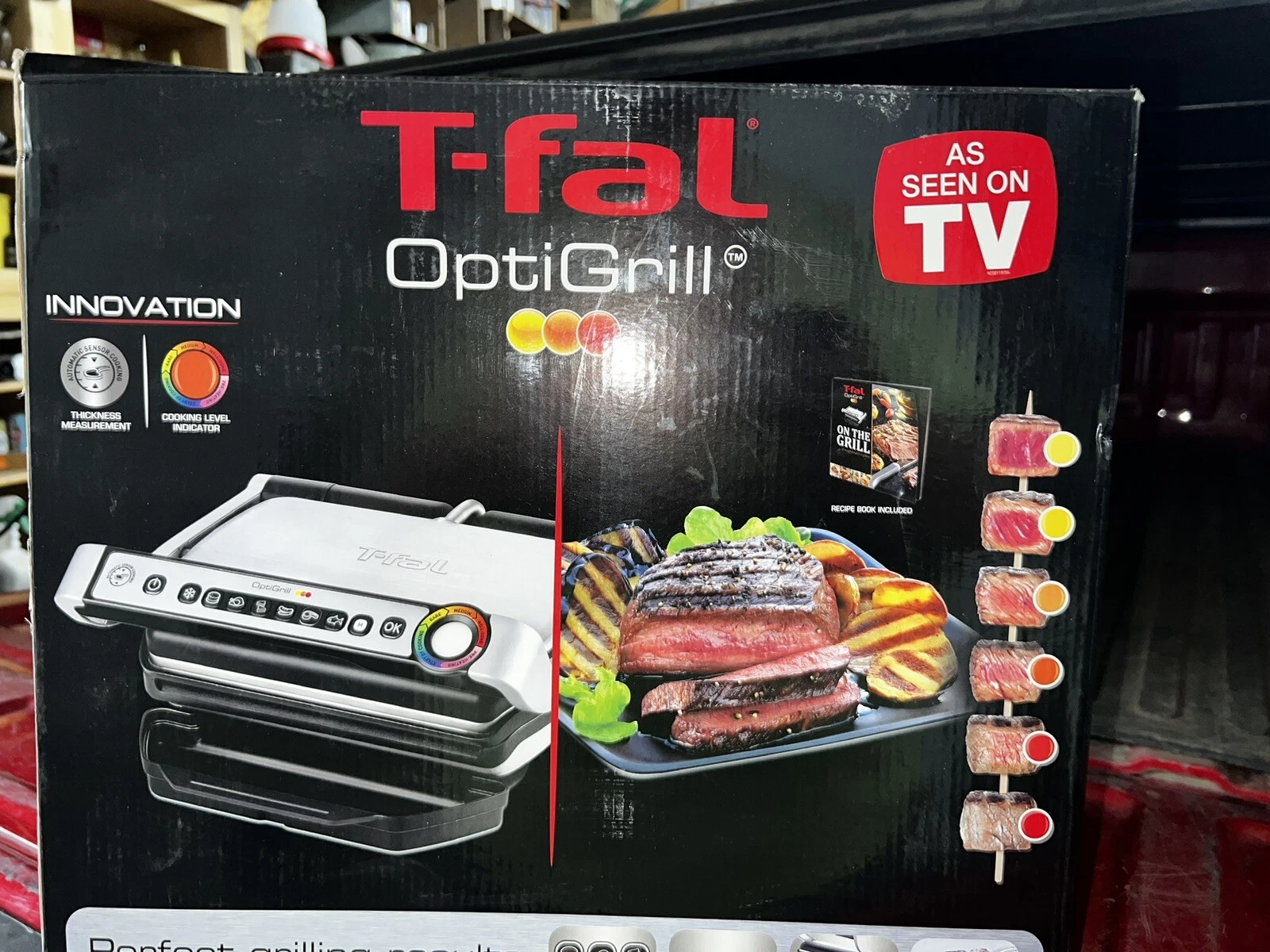 T-fal Opti-Grill Indoor Electric Grill - Thumbnail 2