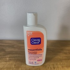 Clean Clear DUAL ACTION Acne Moisturizer salicylic acid Oil-Free Exp 11/25
