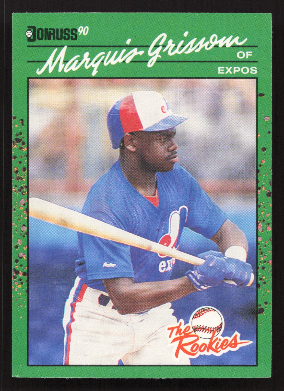 1990 Donruss The Rookies #45 Marquis Grissom RC Rookie Card Montreal Expos QTY