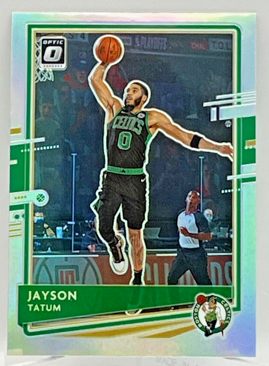 2020-21 Donruss Optic Basketball Card #77 Jayson Tatum