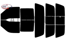 PreCut All Sides Window Film Any Tint Shade % For Ford F250 Crew Cab 1999-2007