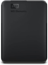 2TB Elements Portable External Hard Drive - USB 3.0 - BU6Y0020BBK, Black