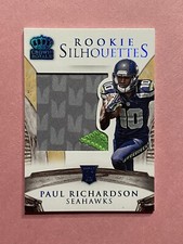 Paul Richardson 2014 Panini Crown Royale Rookie Silhouettes RC Patch /49