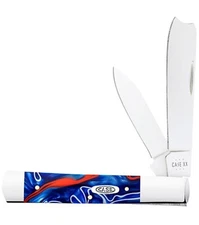 Case XX USA Patriotic Kirinite 11226 Stainless Razor Barlow Pocket Knife