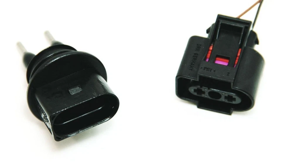 Sensor de líquido de lavadora y cableado de enchufe VW Passat Jetta GTI Audi A4 A6 A3 7M0 919 376 Foto 2 de 4