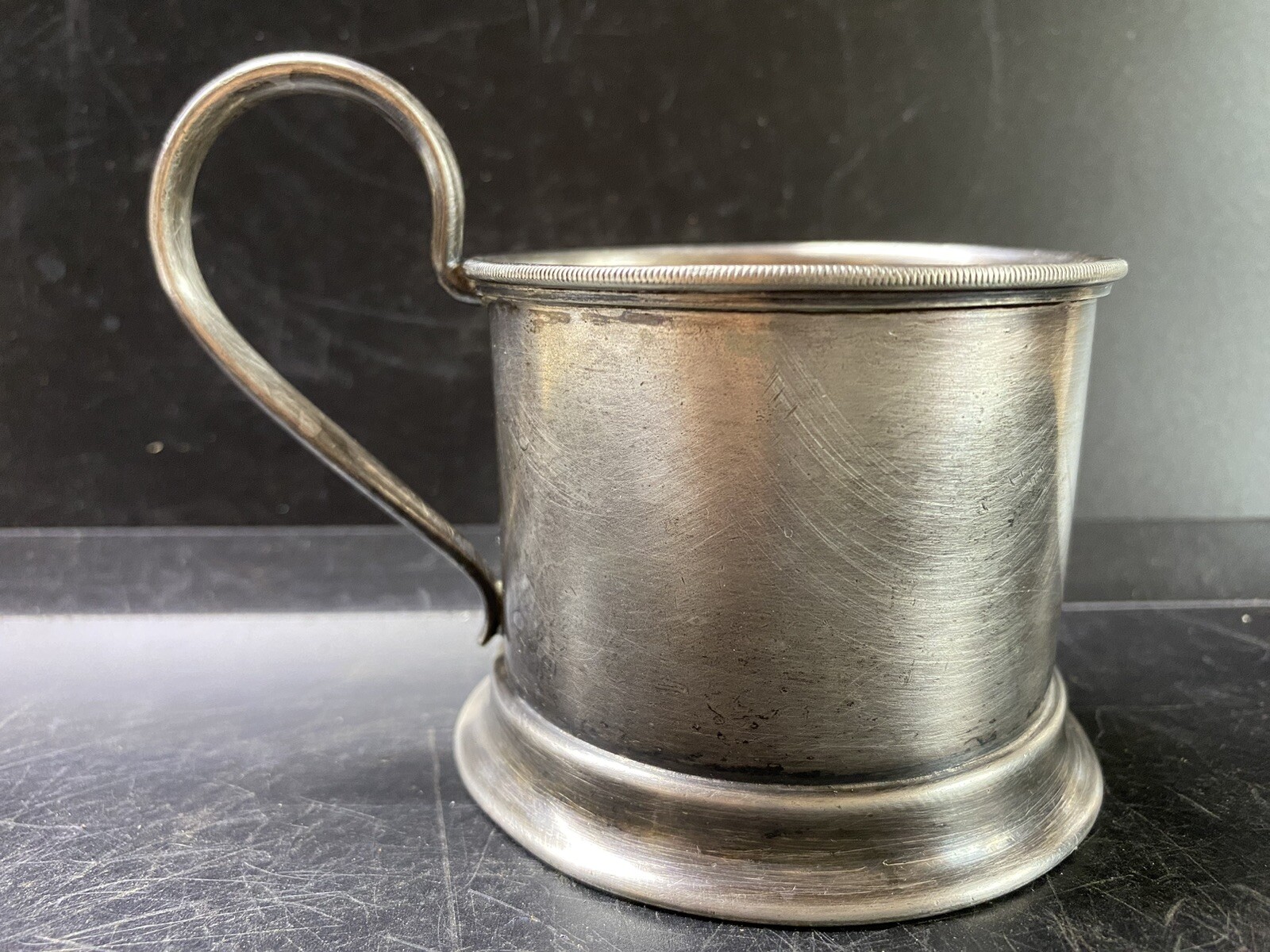 VINTAGE PODSTAKANNIK German Cup Holder Art Krupp Berndof 1900-1940