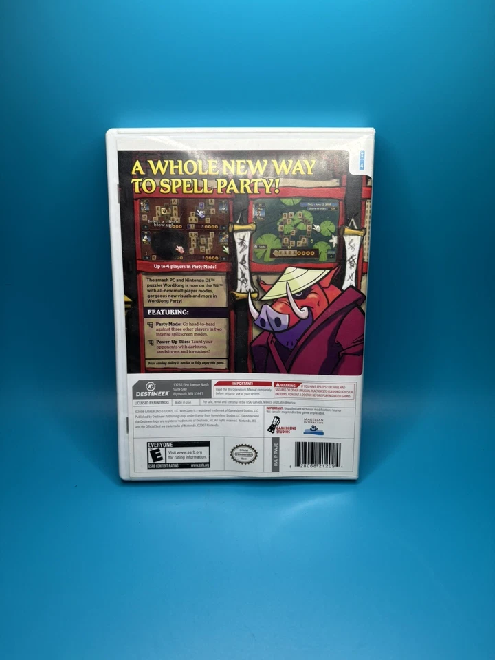Word Jong Party World Fun For Everyone - Nintendo Wii - Image 3 of 4