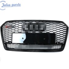 Fit For 2016-2018 Audi A7 S7 Front Honeycomb Mesh Grill Grille Black Fit For 2016-2018 Audi A7 S7 Front Honeycomb Mesh Grill Grille Black