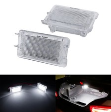 2x White Canbus LED Trunk Boot Bonnet Light For Opel Vauxhall Calibra 1990-1997