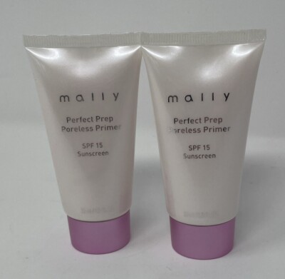 MALLY Perfect Prep Poreless Primer - Lot Of 2 1oz/30mL NWOB