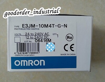 Omron E3JM-10M4T-G-N Photoelectric Switch  E3JM-10M4T-G-N New In Box