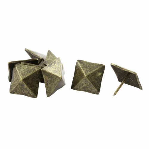 1,9 cm Metall Pin Möbel Dekorativ Quadratische Nieten Bronze Ton 8 Stck. - Bild 1 von 2