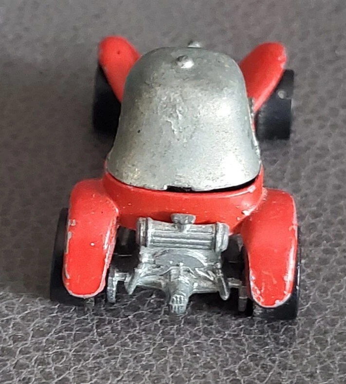 Casco de colección 1969 Hot Wheels Red Baron Car Rat Rod Roadster  Foto 3 de 4
