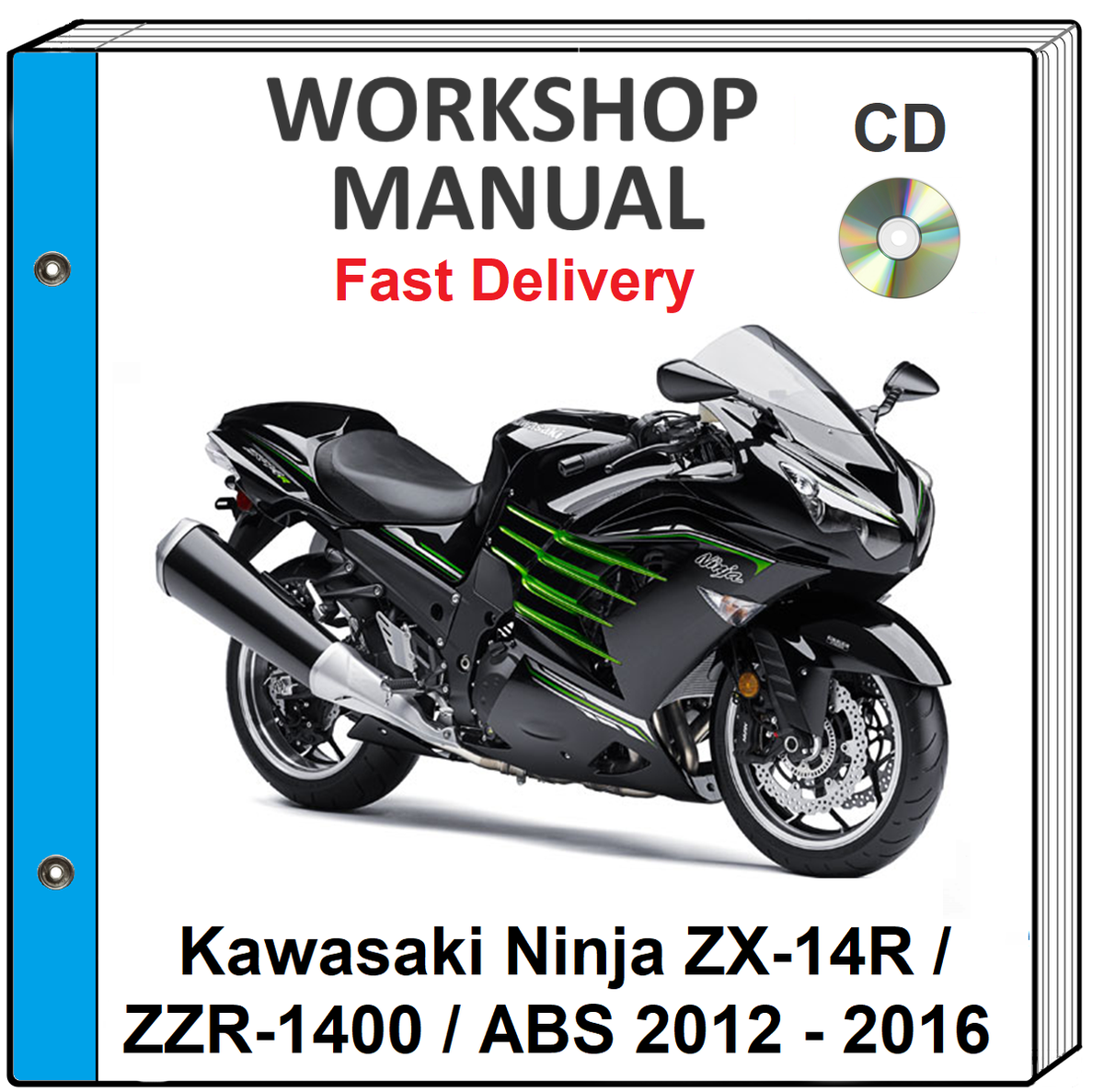 Kawasaki Ninja ZX-14R サービスマニュアル Ninja ZX-14R/ABS '12 サービスマニュアル 日本語版