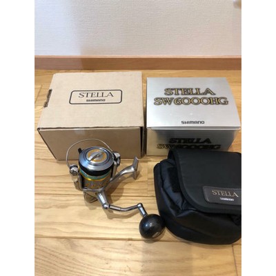SHIMANO 08 Stella 6000 HG Spinning Reel Saltwater Fishing USED From Japan |  eBay