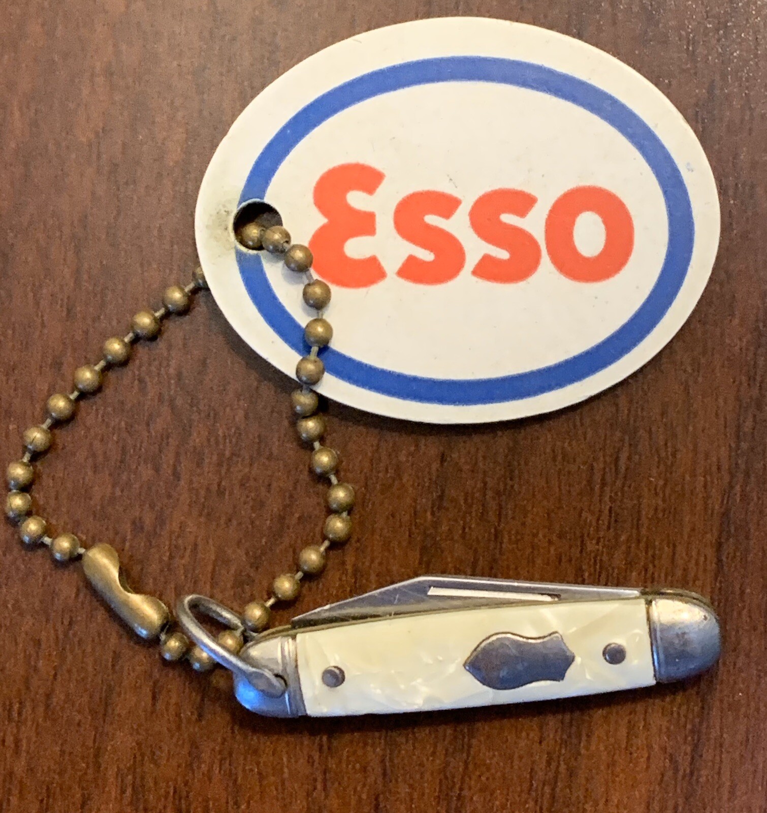 Early 1960S Esso Gasoline Oil Key Club With Imperial Knife 1.5” | eBay