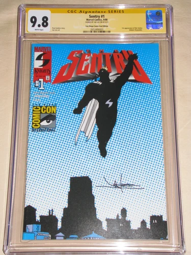 Sentry 1 CGC 9.8 SS signed by Jae Lee 1st appearance San Diego Comic-Con Edition