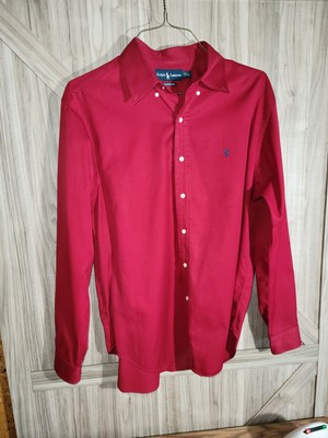 Vintage Ralph Lauren Crimson Red Mens 