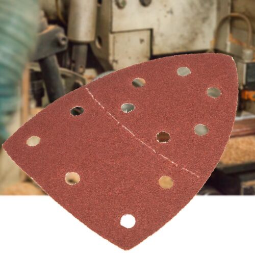 60pcs Mix Grit Sander Disc Sanding Polishing Paper Pads Abrasive Red Hole Sandpa - Picture 1 of 9