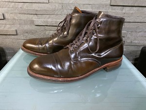 shell cordovan boots