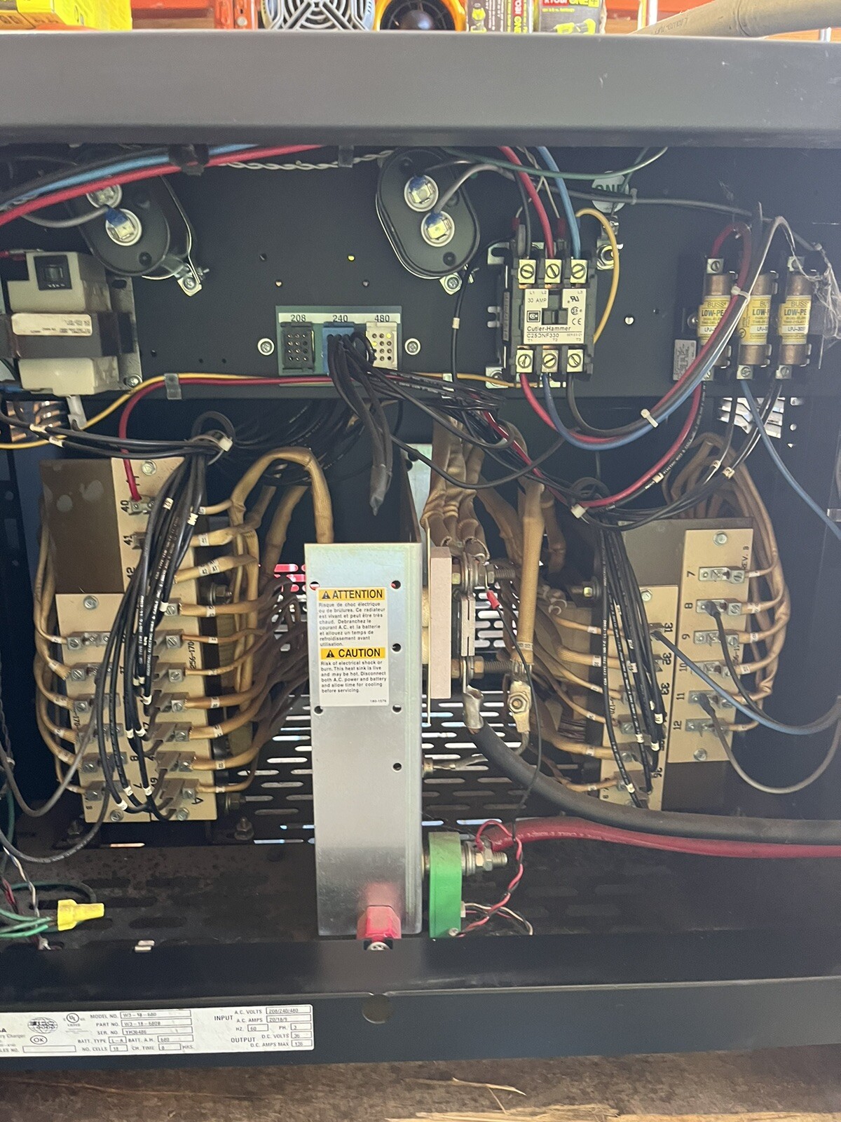 Exide Workhog 36 Volt Forklift Battery Charger Model W318680 eBay