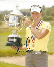 LPGA GOLFER ANNIKA SORENSTAM HAND SIGNED AUTHENTIC 8X10 PHOTO w/COA SWEDISH