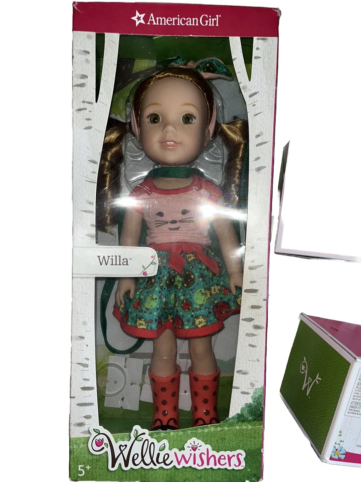 Muñeca y juegos WellieWishers Willa American Girl FGD39 14,5 pulgadas Foto 2 de 4