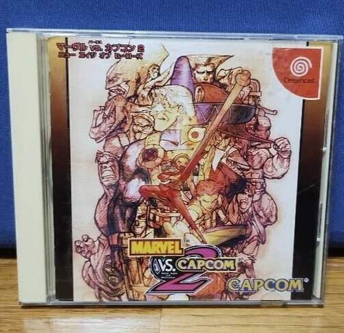 Dreamcast Marvel vs. Capcom 2 New Age of Heroes Japanese Edition Good GP